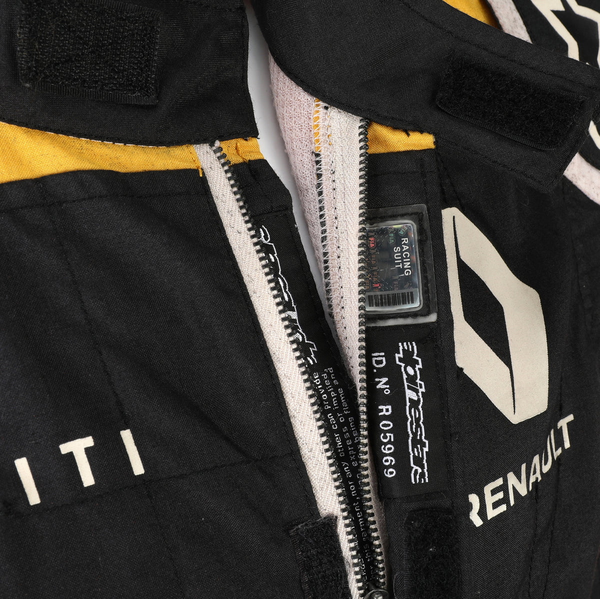 The Austin Auction LOT 010 - Nico Hülkenberg 2018 Signed Renault F1 Team Suit - Chinese GP