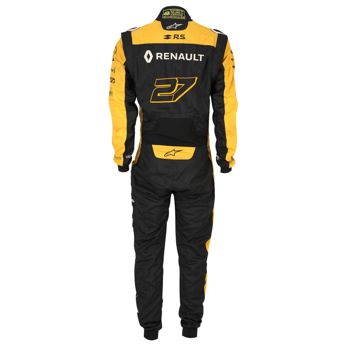 The Austin Auction LOT 010 - Nico Hülkenberg 2018 Signed Renault F1 Team Suit - Chinese GP