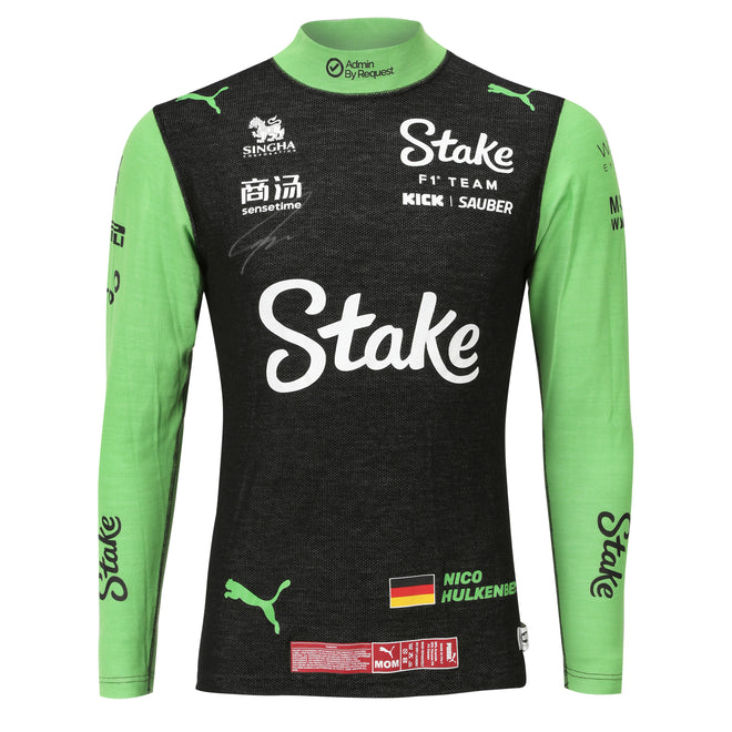 Nico Hülkenberg Stake Sauber 2025 Signed Nomex