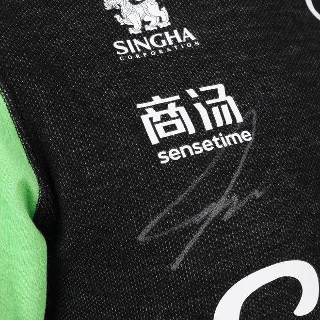 LOT 609 - Nico Hülkenberg Stake Sauber 2025 Signed Nomex