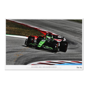 Nico Hülkenberg 2025 Signed Print – Spanish GP
