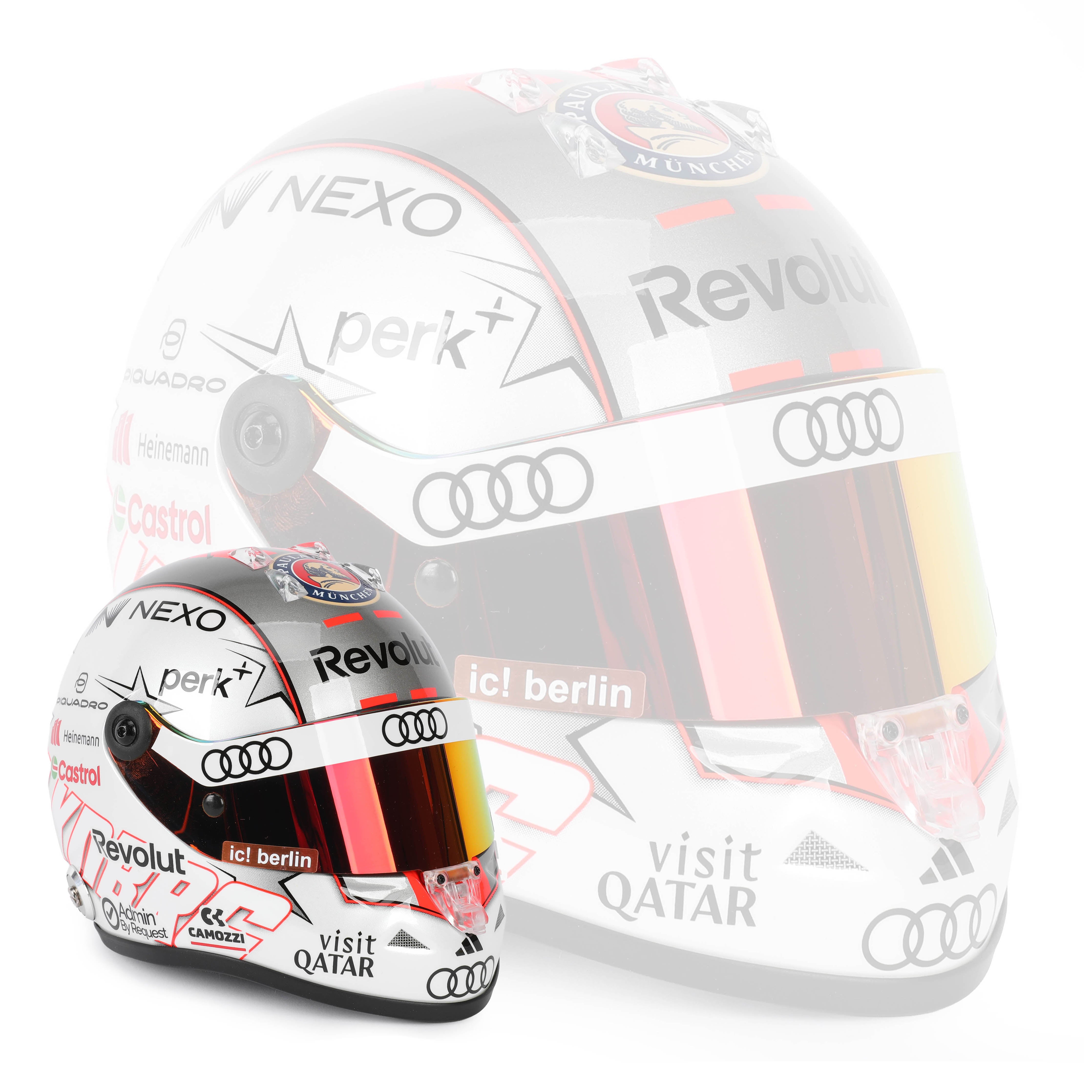 Nico Hülkenberg Signed 2026 Audi F1 Team 1:2 Scale Helmet – F1