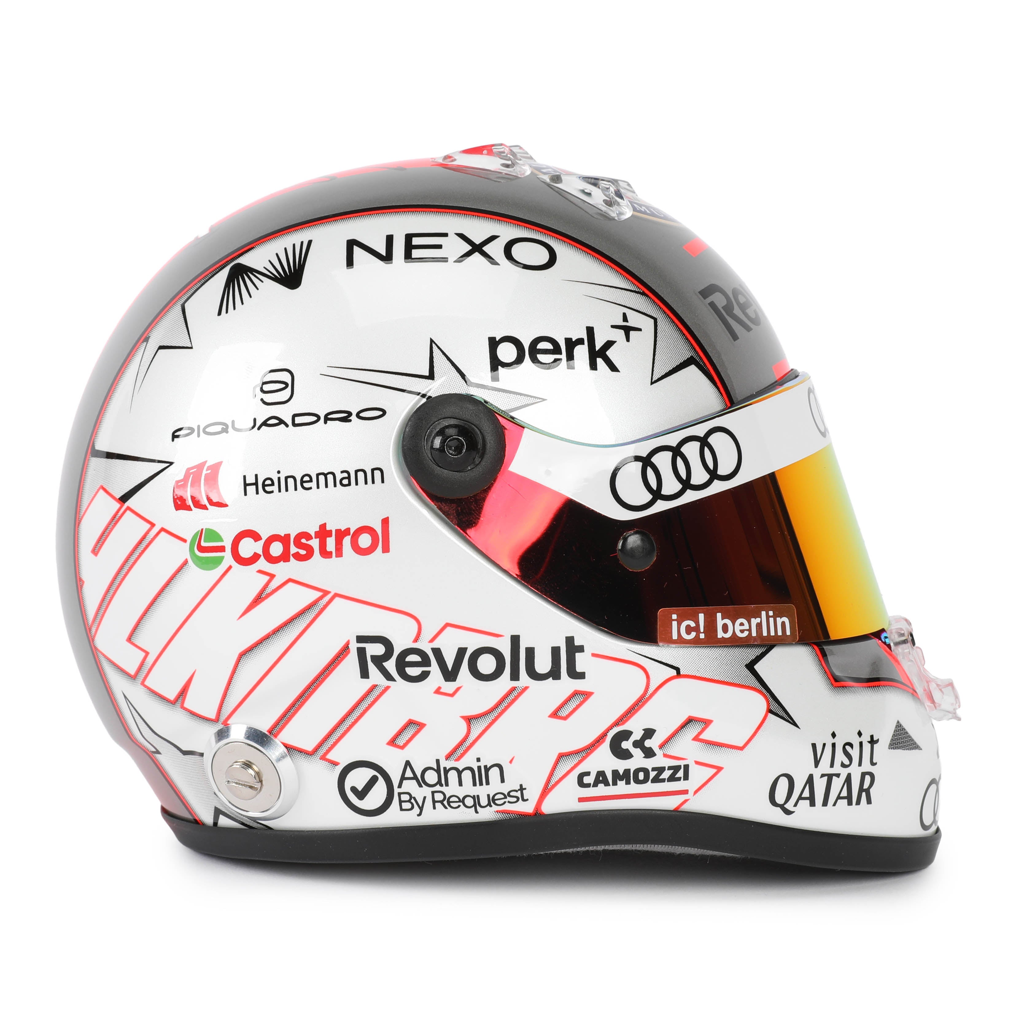 Nico Hülkenberg Signed 2026 Audi F1 Team 1:2 Scale Helmet – F1