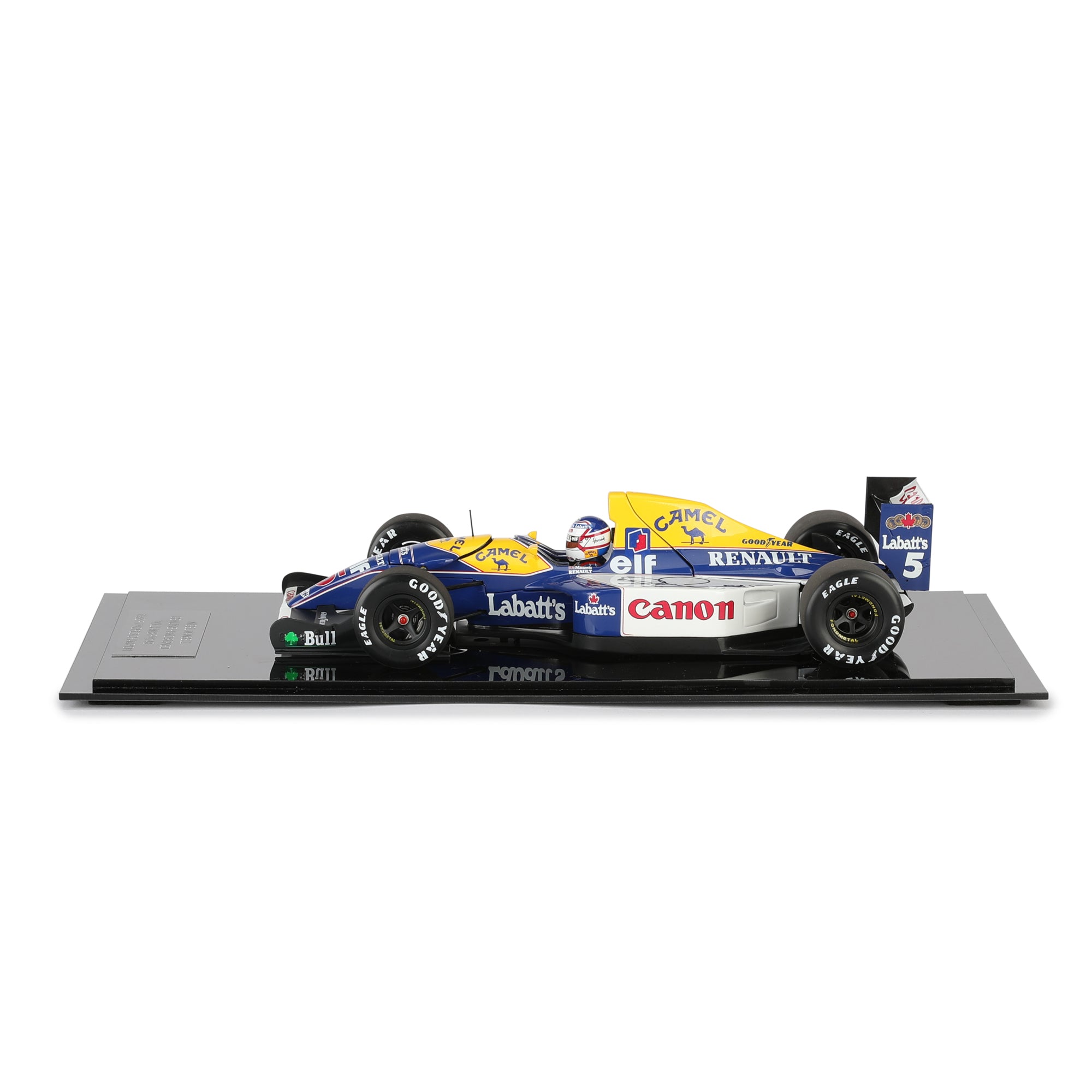 Nigel Mansell 1992 Signed Williams FQ14B 1.18 Scale Model