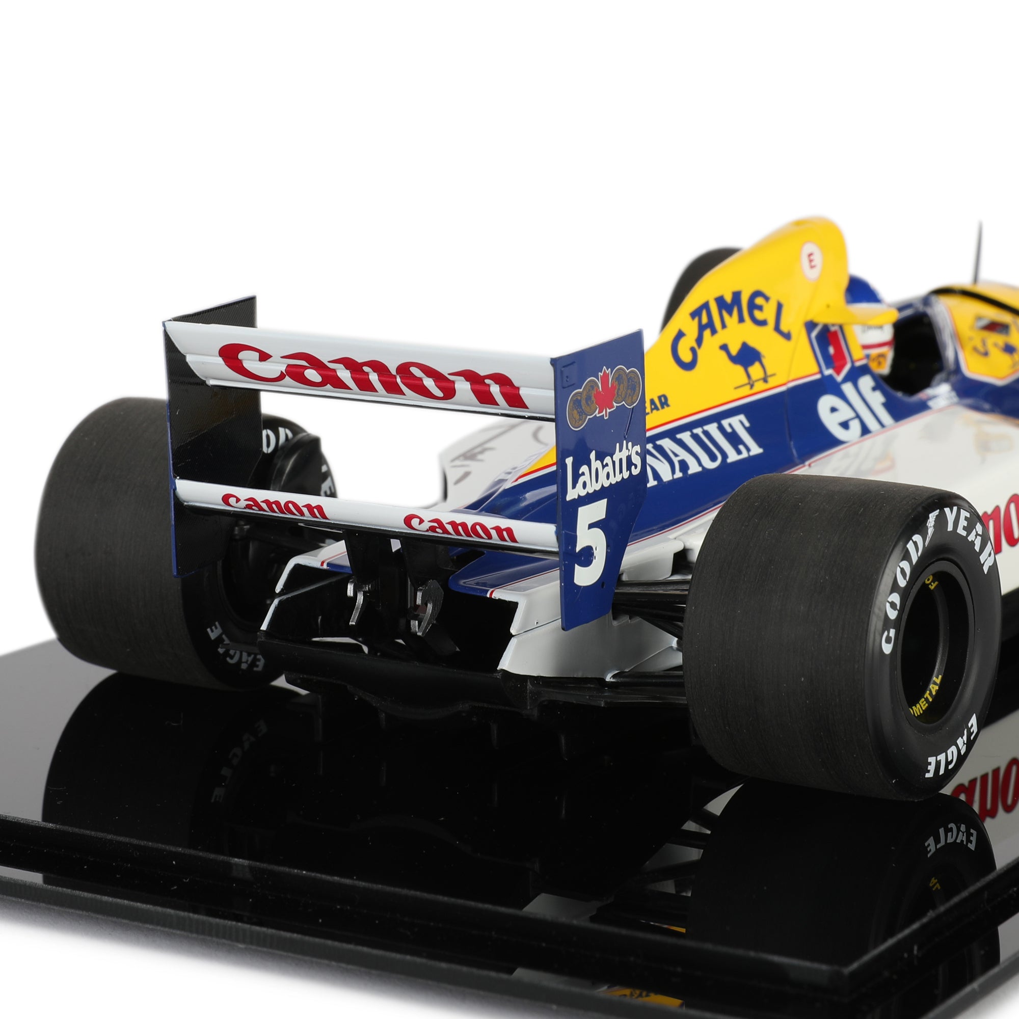 Nigel Mansell 1992 Signed Williams FQ14B 1.18 Scale Model