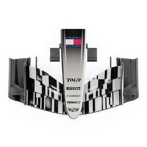 Official Cadillac Formula One Team 2026 replica front wing and nose, Formula 1-inspired collector display and premium motorsport memorabilia