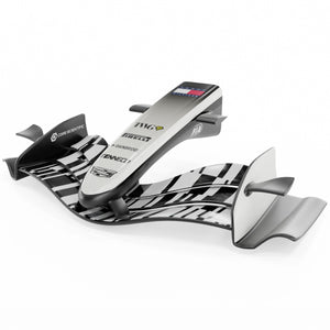 Official 2026 Cadillac Formula One Team replica front wing and nose featuring authentic Formula 1 styling for premium collector display