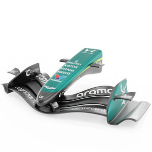 Aston Martin Aramco F1 Team replica front wing and nose cone 2026 motorsport display collectible