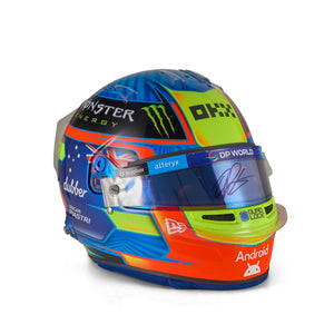 Oscar Piastri 2024 Signed Race-Used Helmet - Bahrain GP