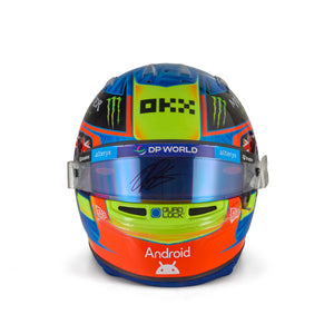 Oscar Piastri 2024 Signed Race-Used Helmet - Bahrain GP