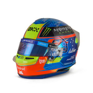 Oscar Piastri 2024 Signed Race-Used Helmet - Bahrain GP