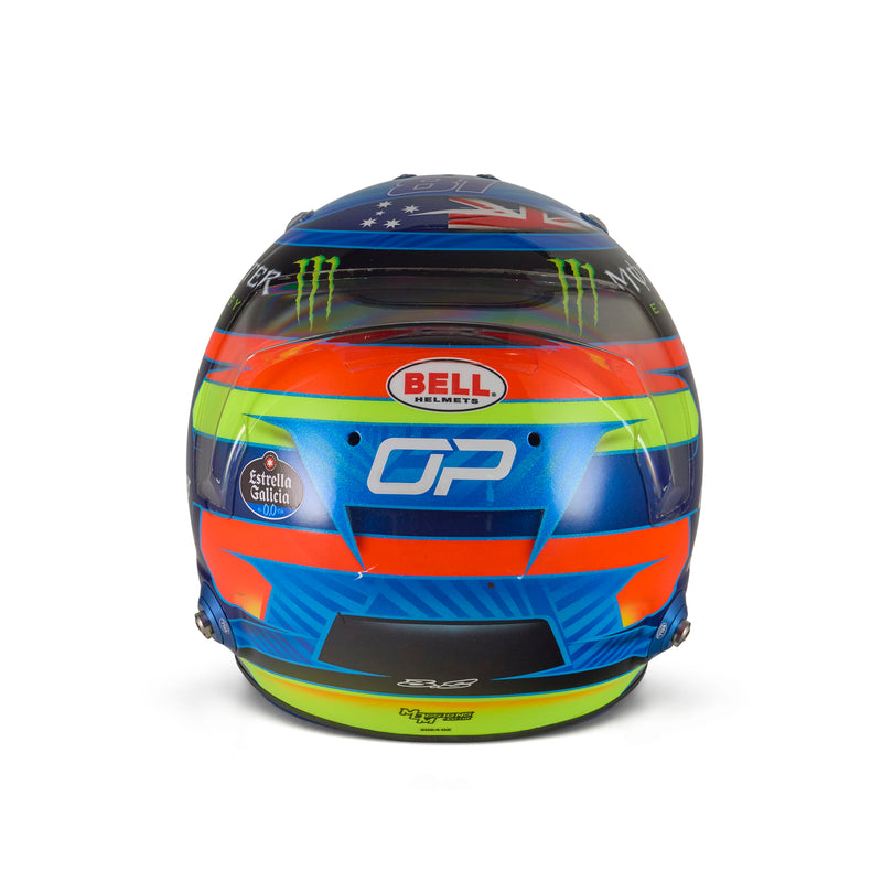 Oscar Piastri 2024 Signed Race-Used Helmet - Bahrain GP