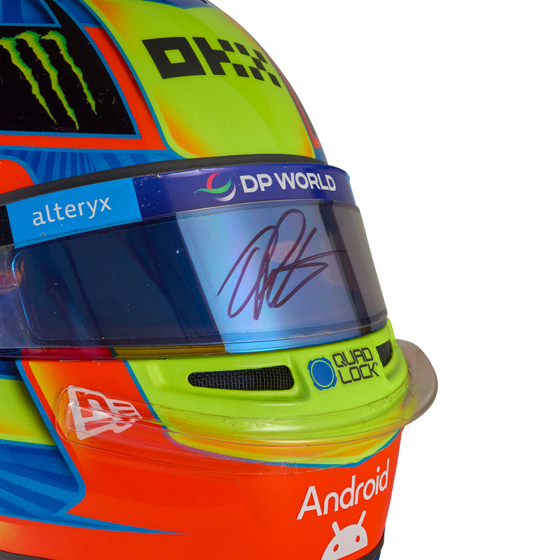 Oscar Piastri 2024 Signed Race-Used Helmet - Bahrain GP