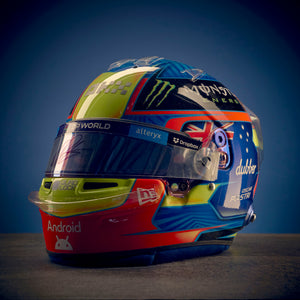 Oscar Piastri 2024 Signed Race-Used Helmet - Bahrain GP