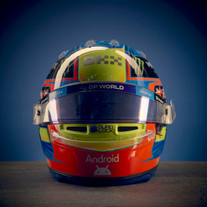 Oscar Piastri 2024 Signed Race-Used Helmet - Bahrain GP