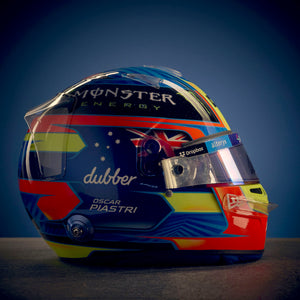 Oscar Piastri 2024 Signed Race-Used Helmet - Bahrain GP