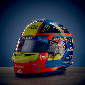 Oscar Piastri 2024 Signed Race-Used Helmet - Bahrain GP