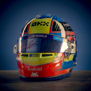 Oscar Piastri 2024 Signed Race-Used Helmet - Bahrain GP