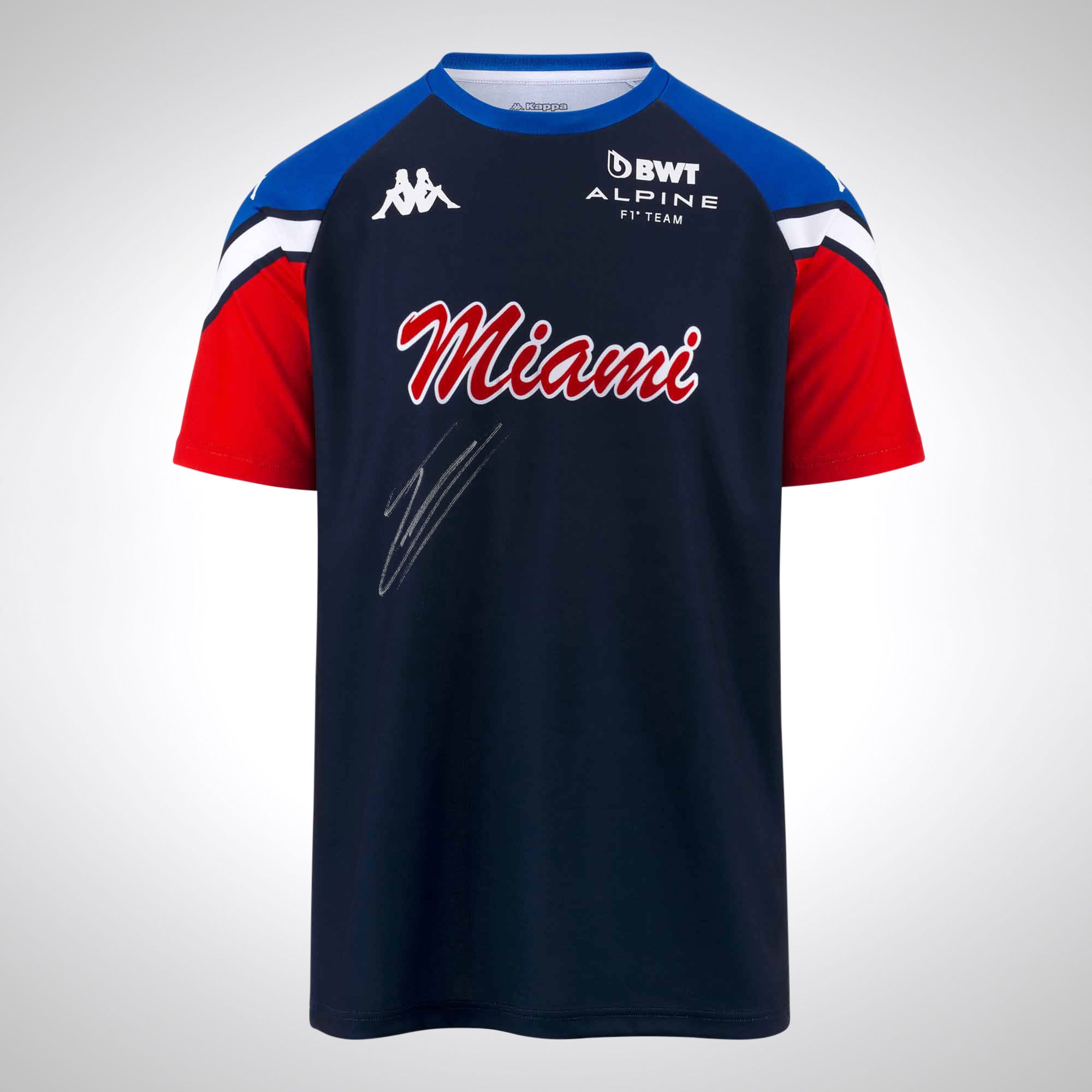 Esteban Ocon 2023 Signed BWT Alpine F1 Team Shirt – Miami GP