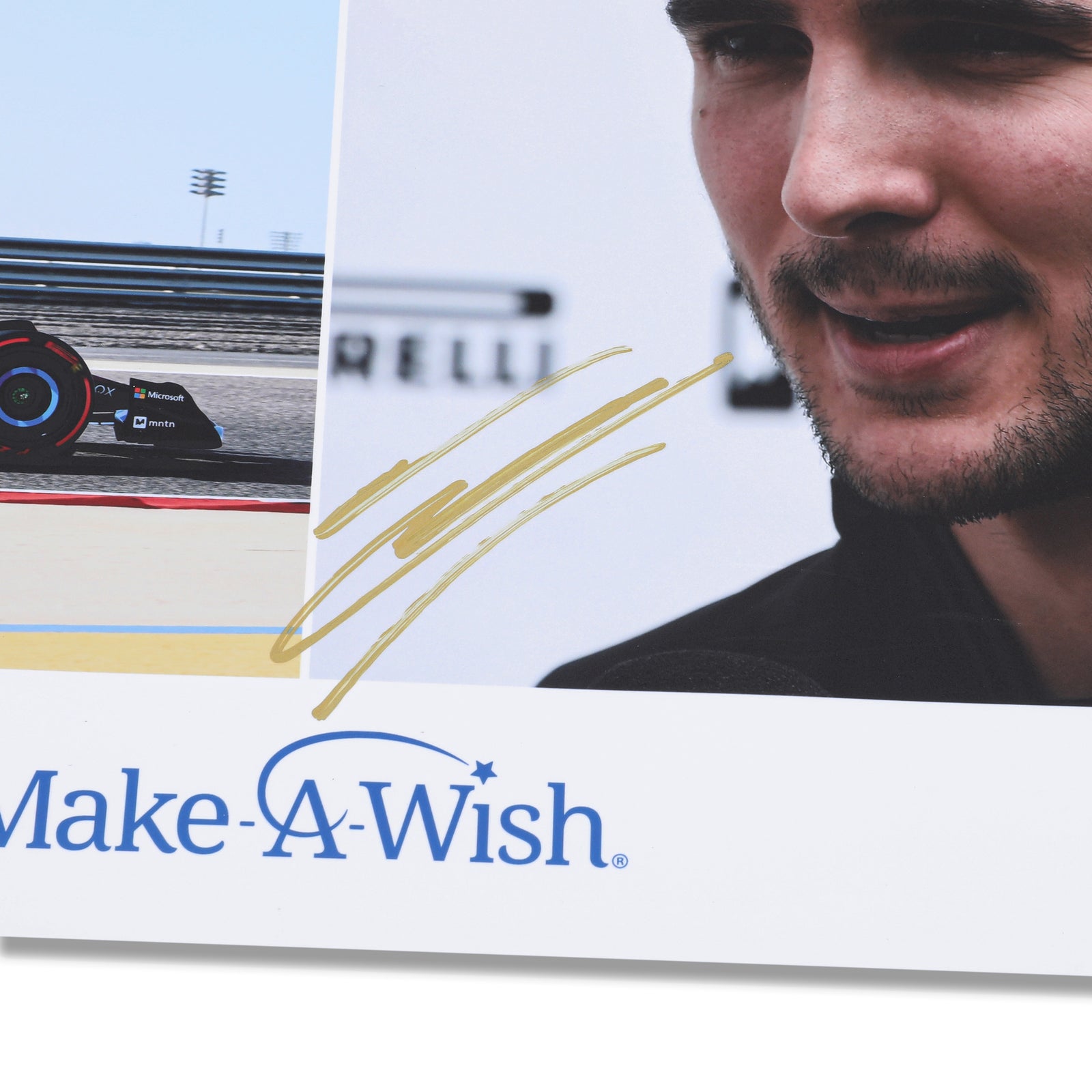 LOT 563 - Esteban Ocon 2024  BWT Alpine F1 Team Signed Poster - Make-A-Wish