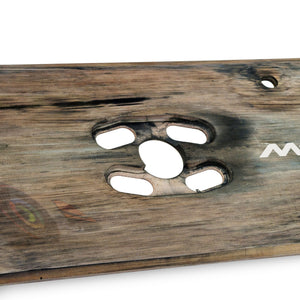 Race-used rear skid plank wall art from Oscar Piastri's 2025 McLaren F1 Team car at the Japanese Grand Prix, authentic Formula 1 collector display