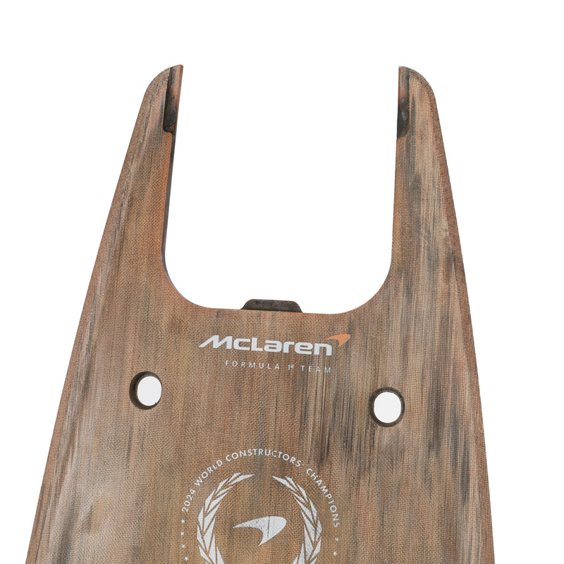 Oscar Piastri 2024 McLaren F1 Team Race Used Skid Plank Wall Art - Canadian GP