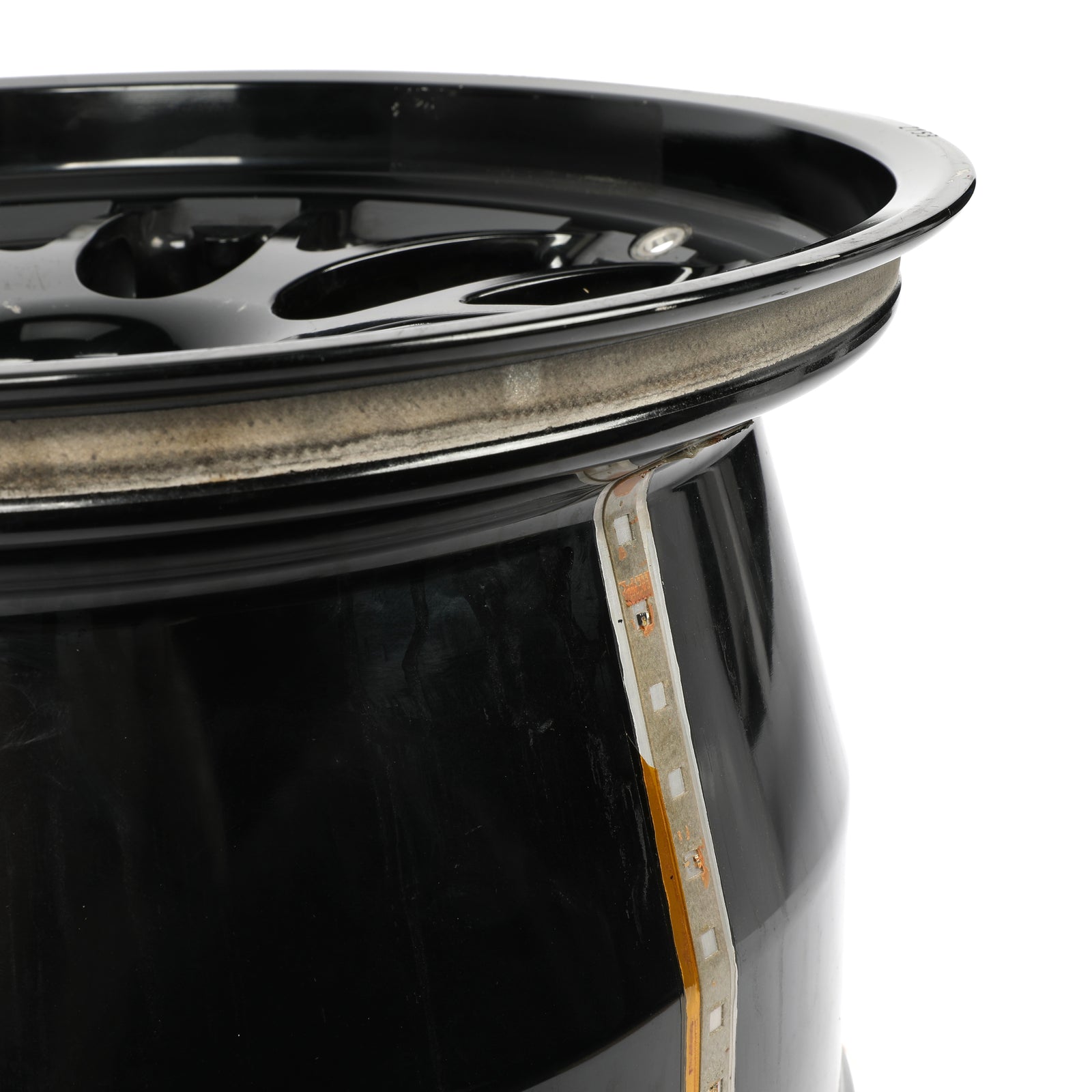 McLaren Racing front wheel rim table Oscar Piastri 2024 Bahrain GP memorabilia display item