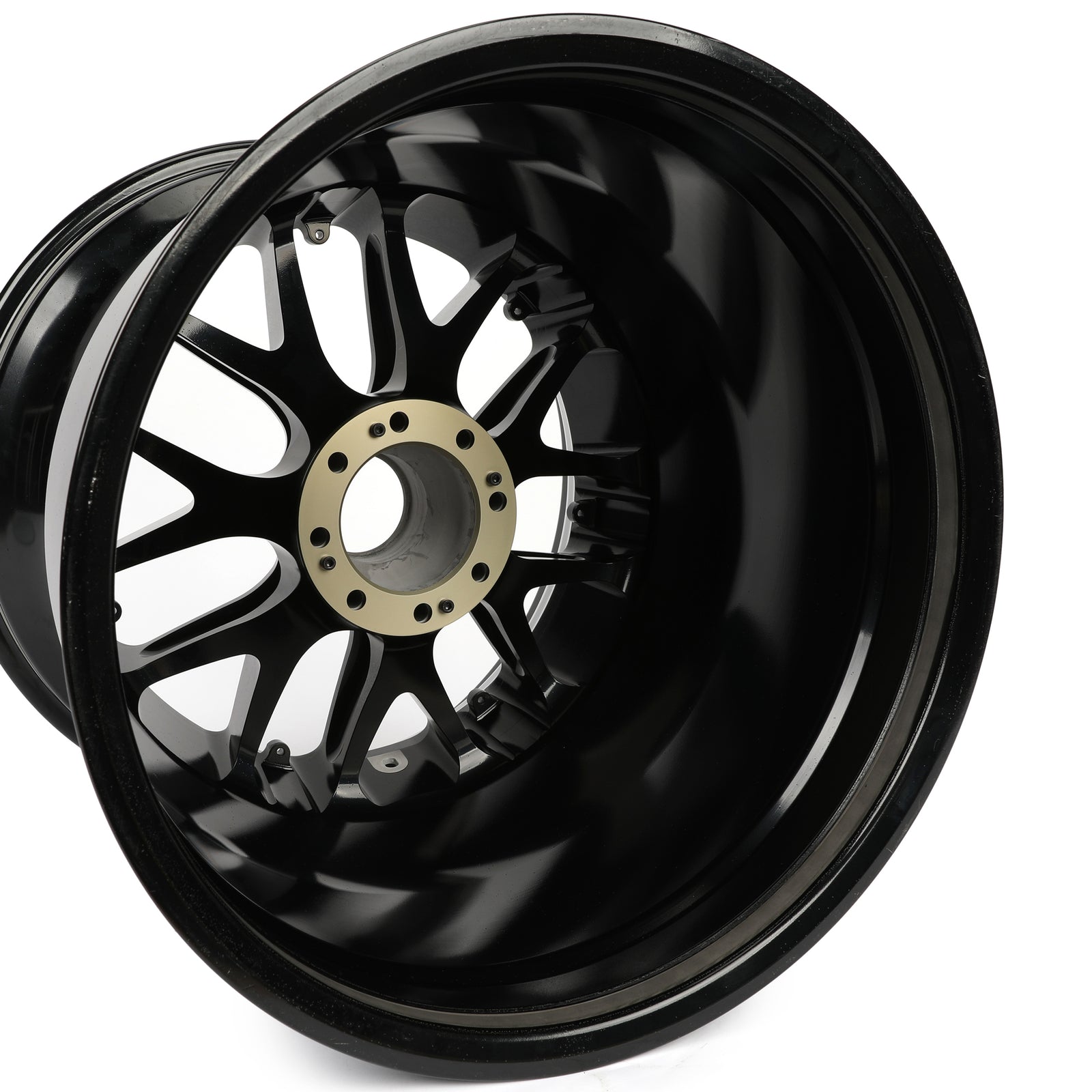The Silverstone Auction LOT 019 - Oscar Piastri 2024 Race Used McLaren F1 Team Rear Wheel Rim Table - British Grand Prix
