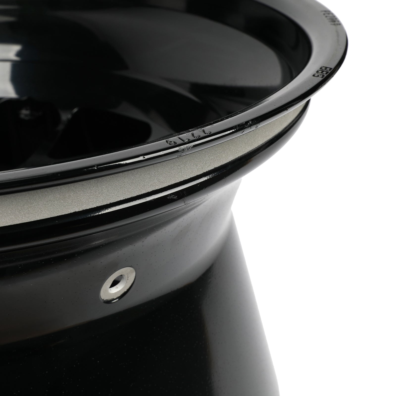 The Silverstone Auction LOT 019 - Oscar Piastri 2024 Race Used McLaren F1 Team Rear Wheel Rim Table - British Grand Prix
