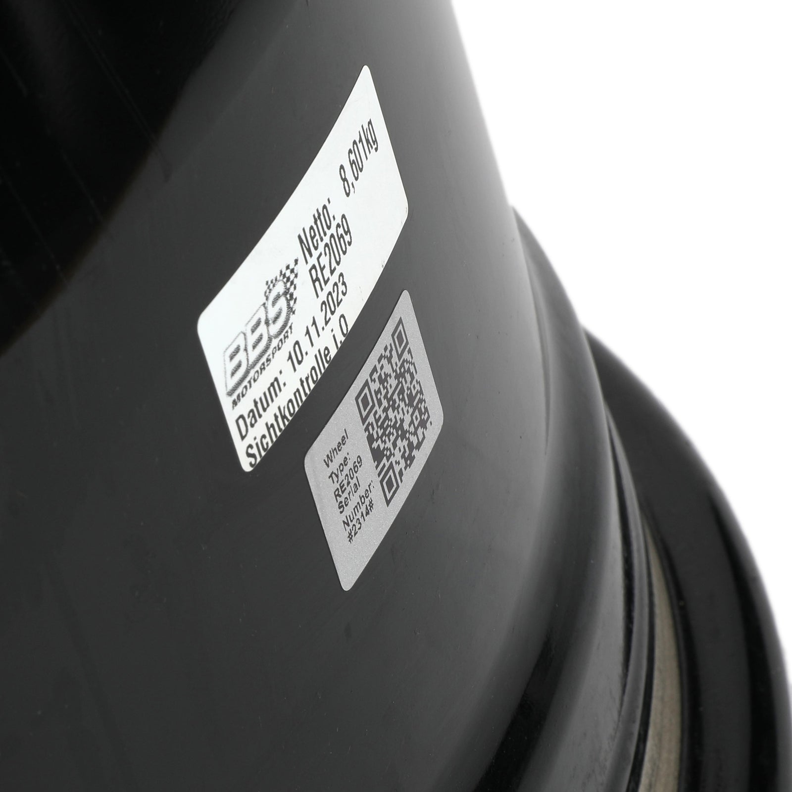 Auction LOT 013 - Oscar Piastri 2024 Race Used McLaren Formula 1 Team Rear Wheel Rim Table - Saudi Arabian GP