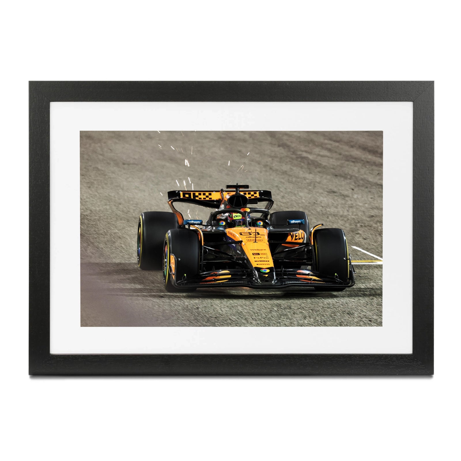 Oscar Piastri 2025 McLaren F1 Team Print - Bahrain GP