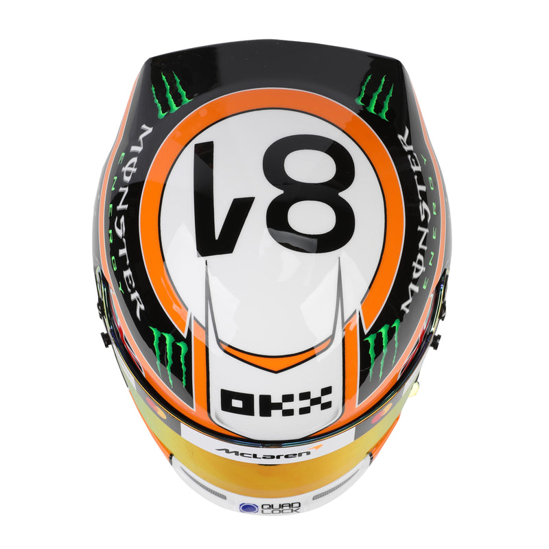 Oscar Piastri 2025 Season McLaren 1:2 Scale Helmet - Monaco GP