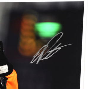LOT 025 - Limited Edition Oscar Piastri 2025 McLaren F1 Team Signed Photo - Chinese GP - Edition 1