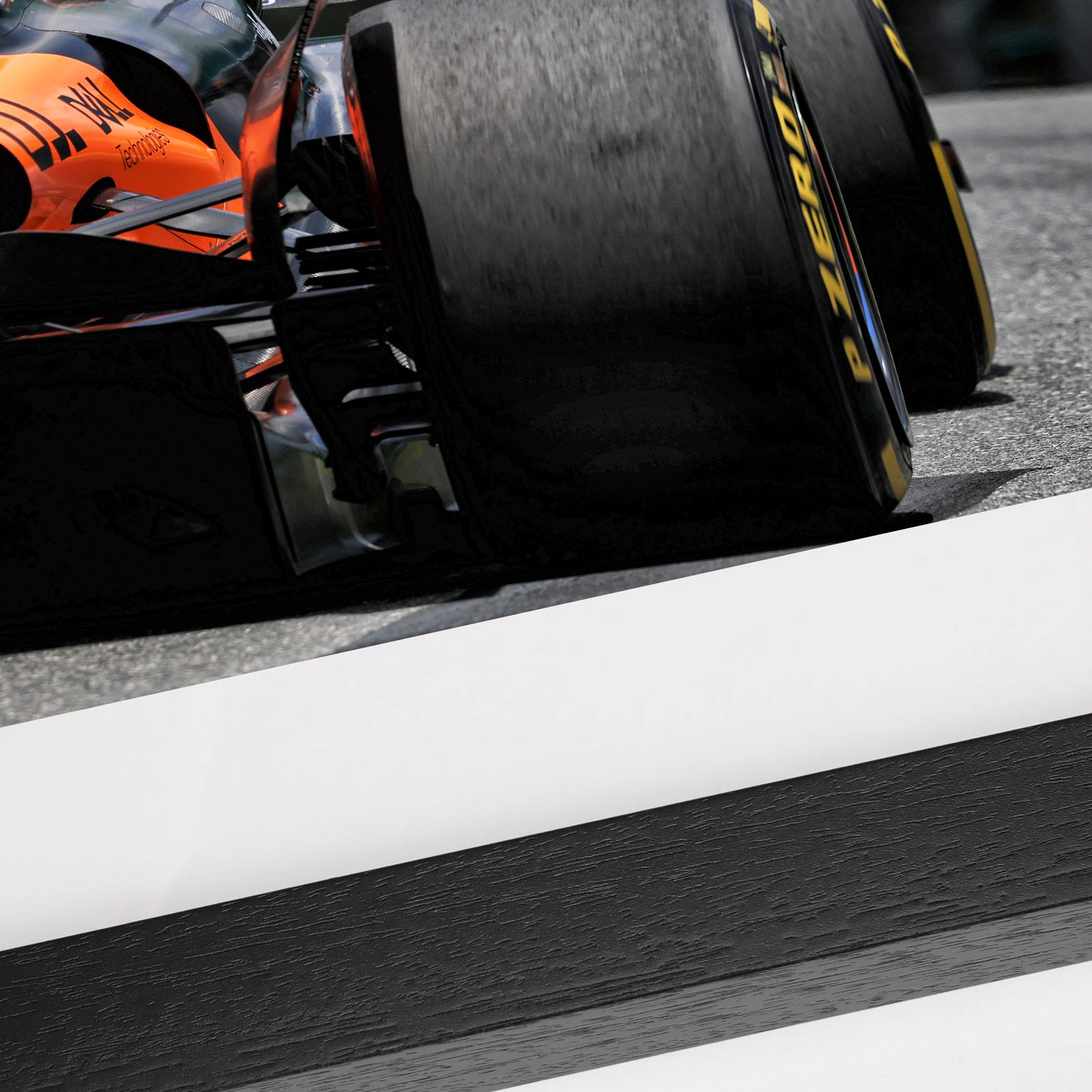 Oscar Piastri 2025 McLaren Framed Photo - Miami GP