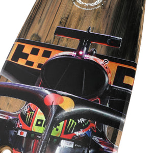 Oscar Piastri 2025 McLaren F1 Team race-used front skid plank wall art Qatar Grand Prix Formula 1 collector piece