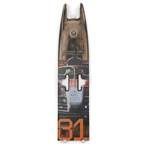 Oscar Piastri 2025 McLaren F1 Team race-used front skid plank wall art from the Mexican Grand Prix authentic Formula 1 memorabilia