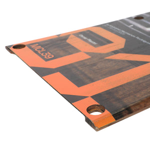 Oscar Piastri 2025 McLaren F1 Team race-used front skid plank wall art from the Mexican GP exclusive Formula 1 collector piece