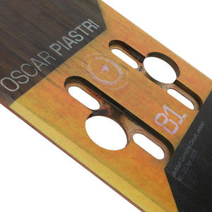 2025 Oscar Piastri McLaren F1 Team front Grand Prix-used skid plank wall art from the Saudi Arabian GP, genuine Formula 1 race car bodywork
