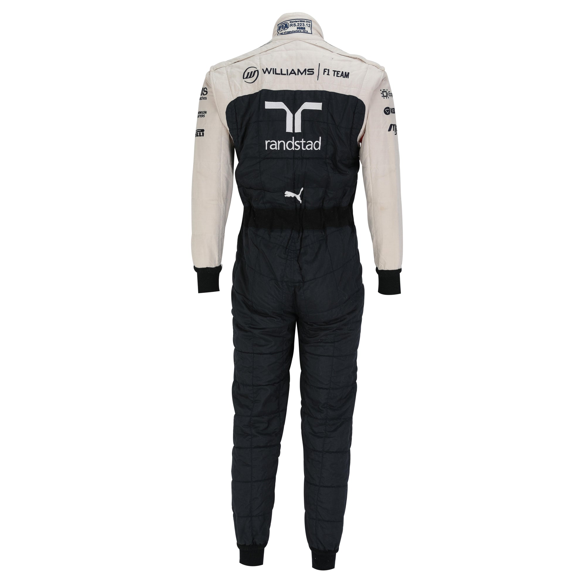 Pastor Maldonado 2013 Williams Martin Racing Suit