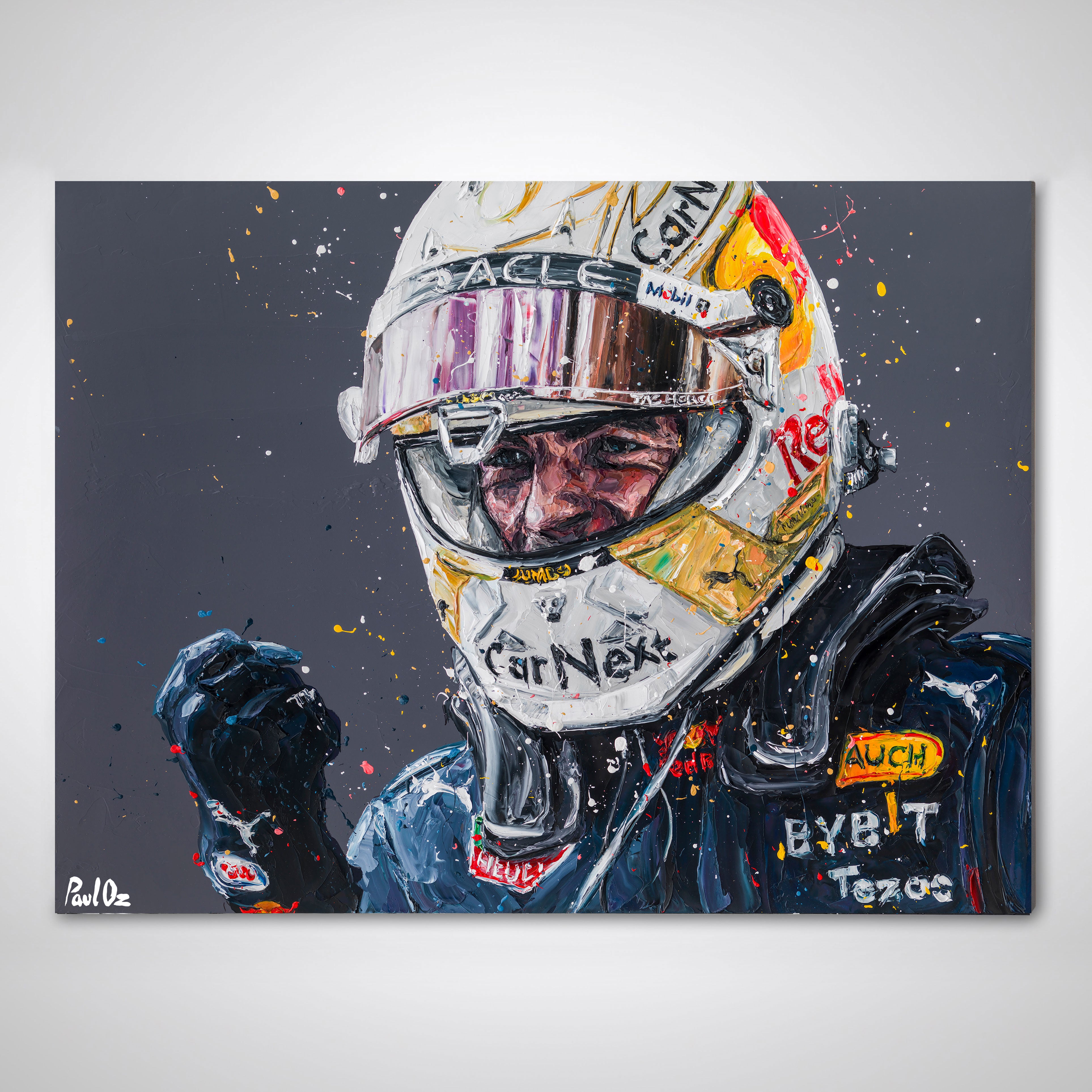 Max Verstappen 2022 Embellished Print – Paul Oz