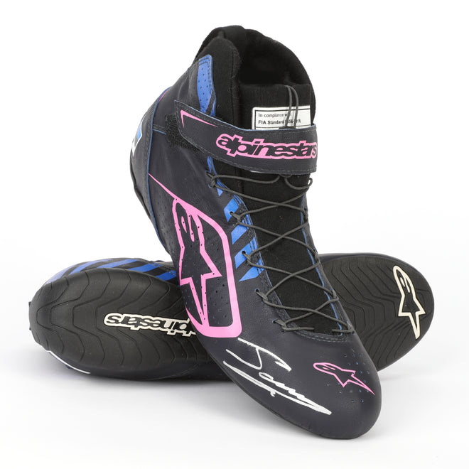 Season Launch LOT 085 – Paul Aron 2025 Signed Used Boots Alpine F1 Team Boots