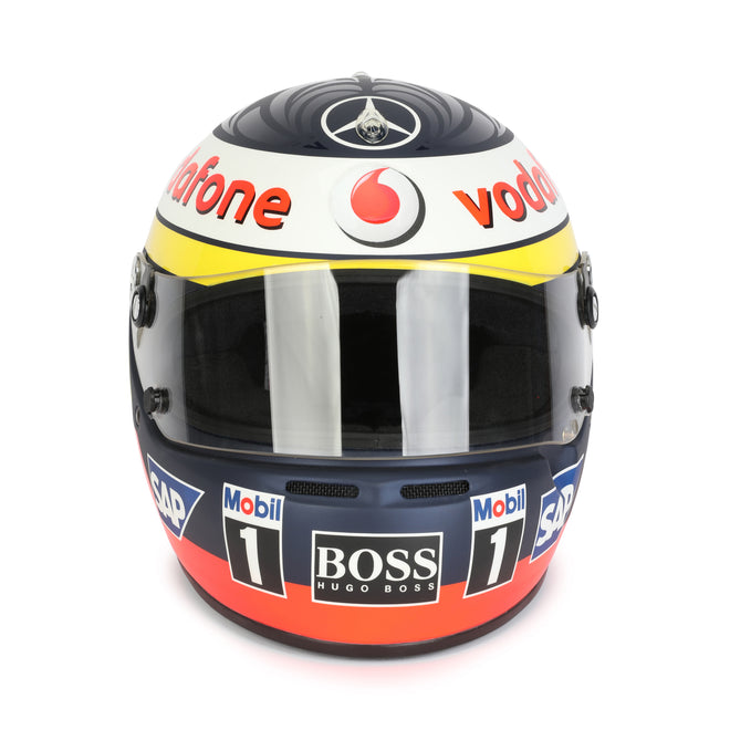 The Miami Auction LOT 014 - Pedro de la Rosa 2007 Signed Replica Helmet