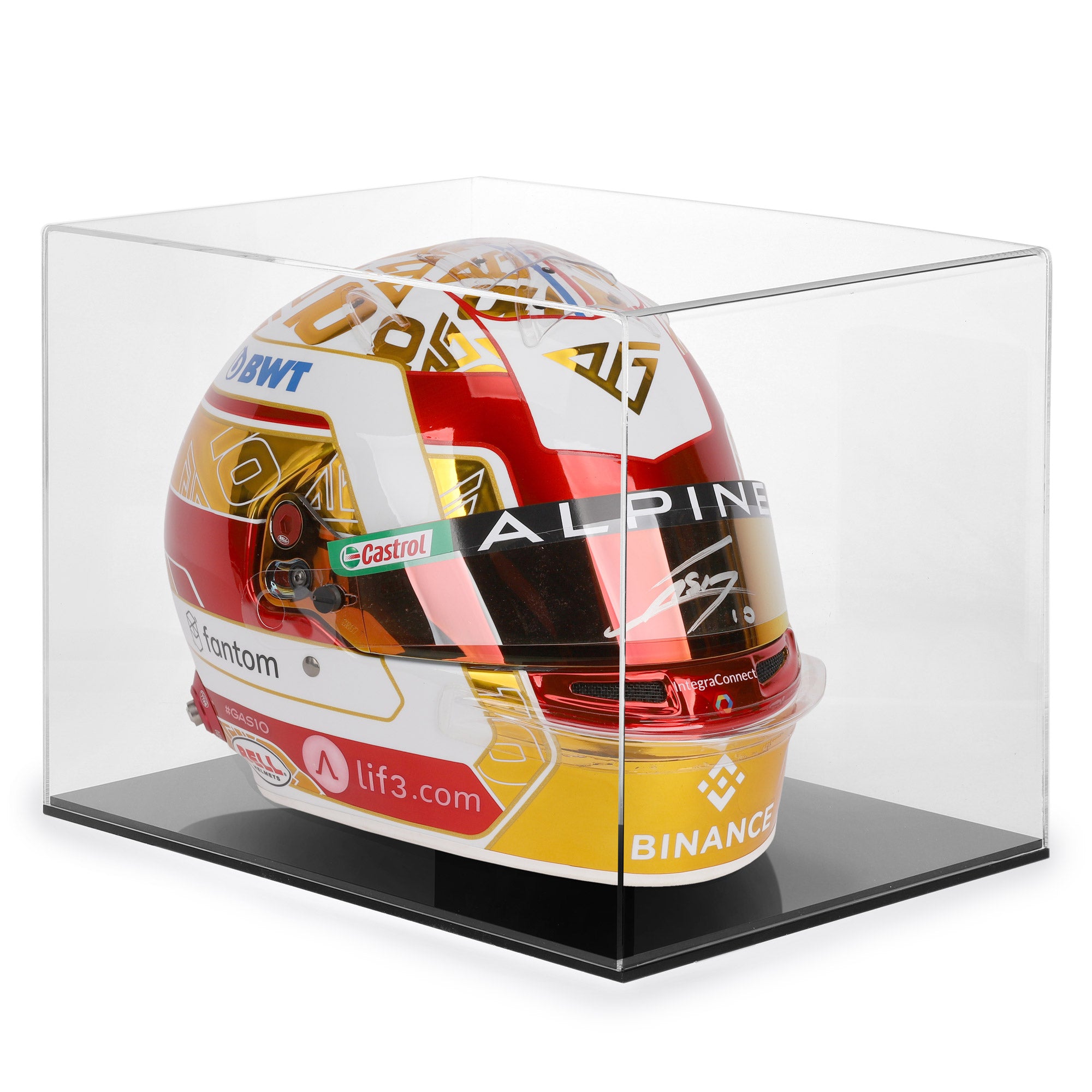 Officially Licensed Pierre Gasly 2023 Signed Replica Helmet
