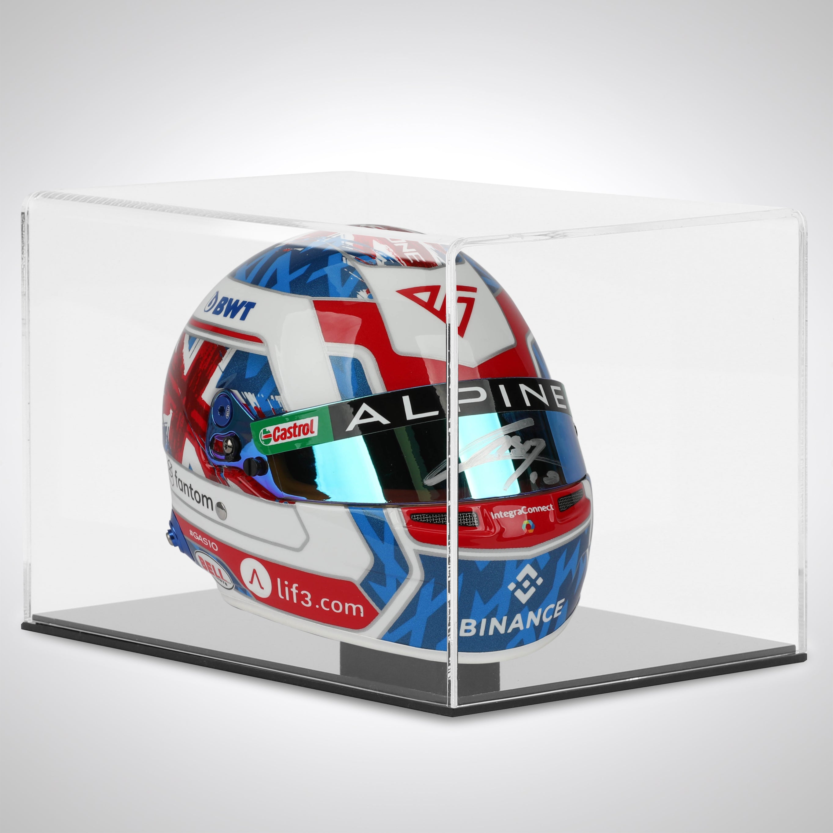 Pierre Gasly 2023 Signed 1:2 Scale Helmet – British GP