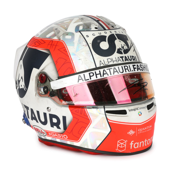 Pierre Gasly 2022 Signed Race Used Helmet – Australian GP