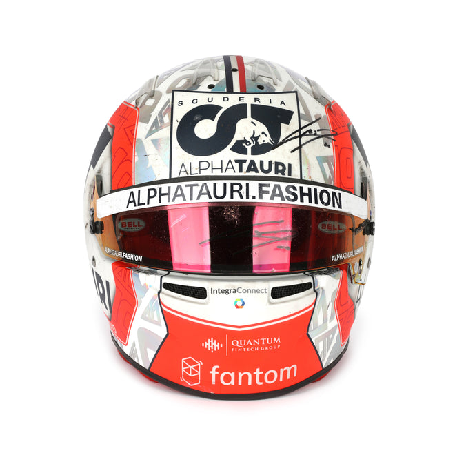 Pierre Gasly 2022 Signed Race Used Helmet – Australian GP
