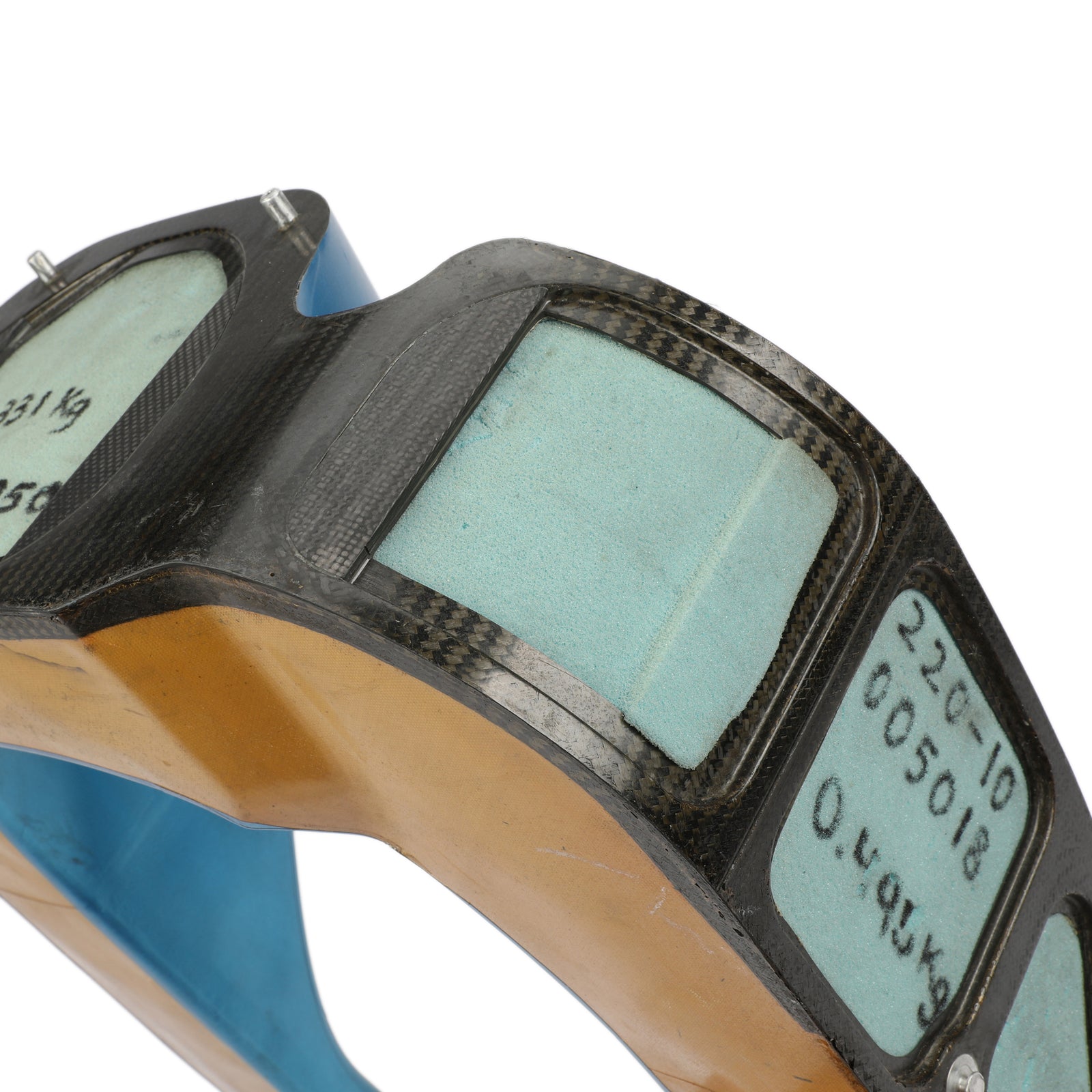 Pierre Gasly 2022 Alpine Headrest Assembly - Post Season Test Used