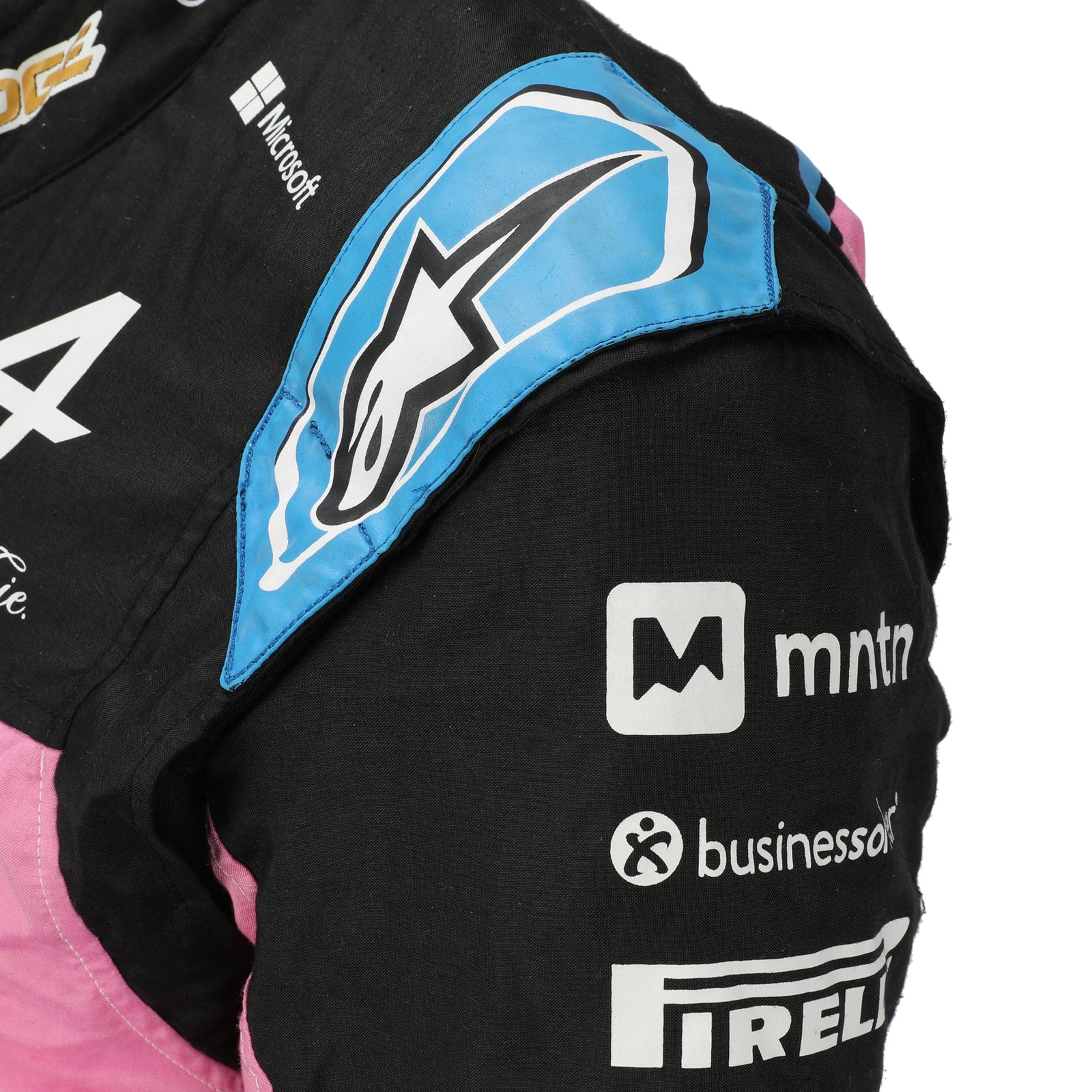 Pierre Gasly Signed 2024 Grand Prix Used BWT Alpine F1 Team Race Suit - Las Vegas GP