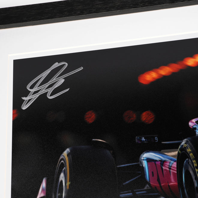 Franco Colapinto 2025 Signed Photo - Monaco GP