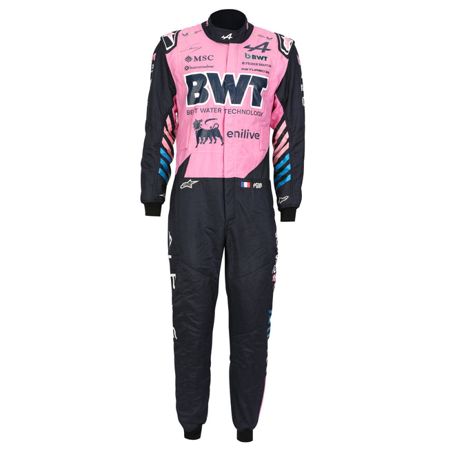 The Austin Auction LOT 058 - Pierre Gasly Signed 2026 Grand Prix Used BWT Alpine F1 Team Race Suit - AX00430083 - Barcelona GP